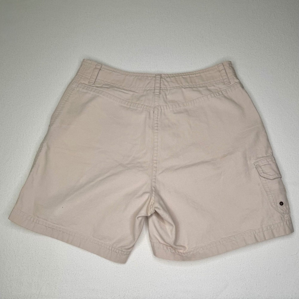 VTG 90s Lauren Ralph Lauren Khaki Cotton Utility Shorts Gorpcore Granola Sz 8 - Picture 12 of 13